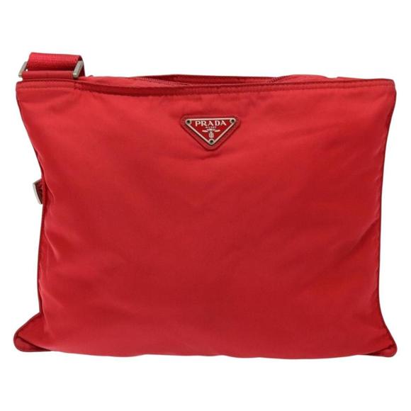 Prada Re-Nylon Red NYLON shoulder - Picture 1 of 10